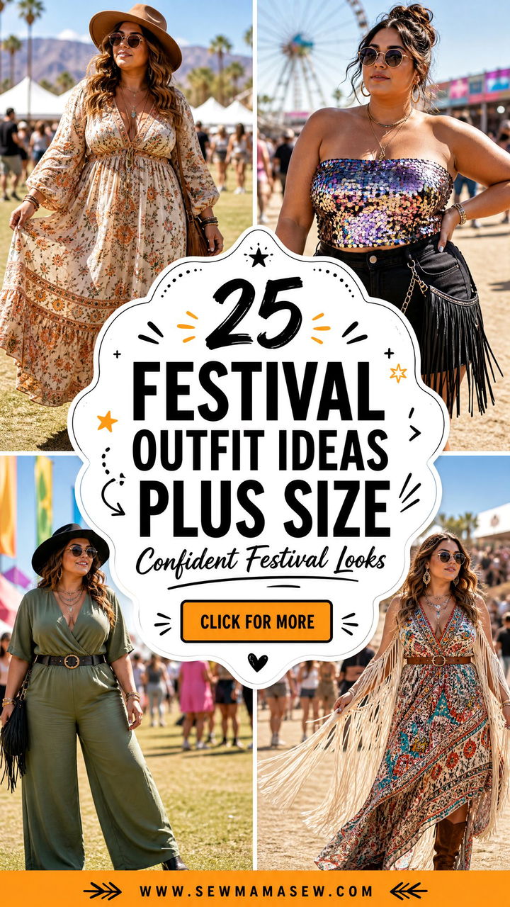 25 Festival Outfit Ideas Plus Size For Confident Looks - 25 Festival Outfit Ideas Plus Size For Confident Looks