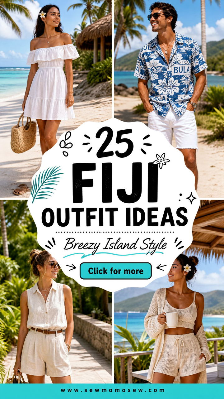 25 Fiji Outfit Ideas For Breezy Island Vacation Style Now - 25 Fiji Outfit Ideas For Breezy Island Vacation Style Now