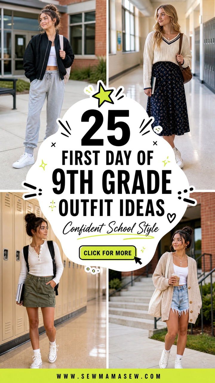 25 First Day of 9th Grade Outfit Ideas to Feel Confident - 25 First Day of 9th Grade Outfit Ideas to Feel Confident
