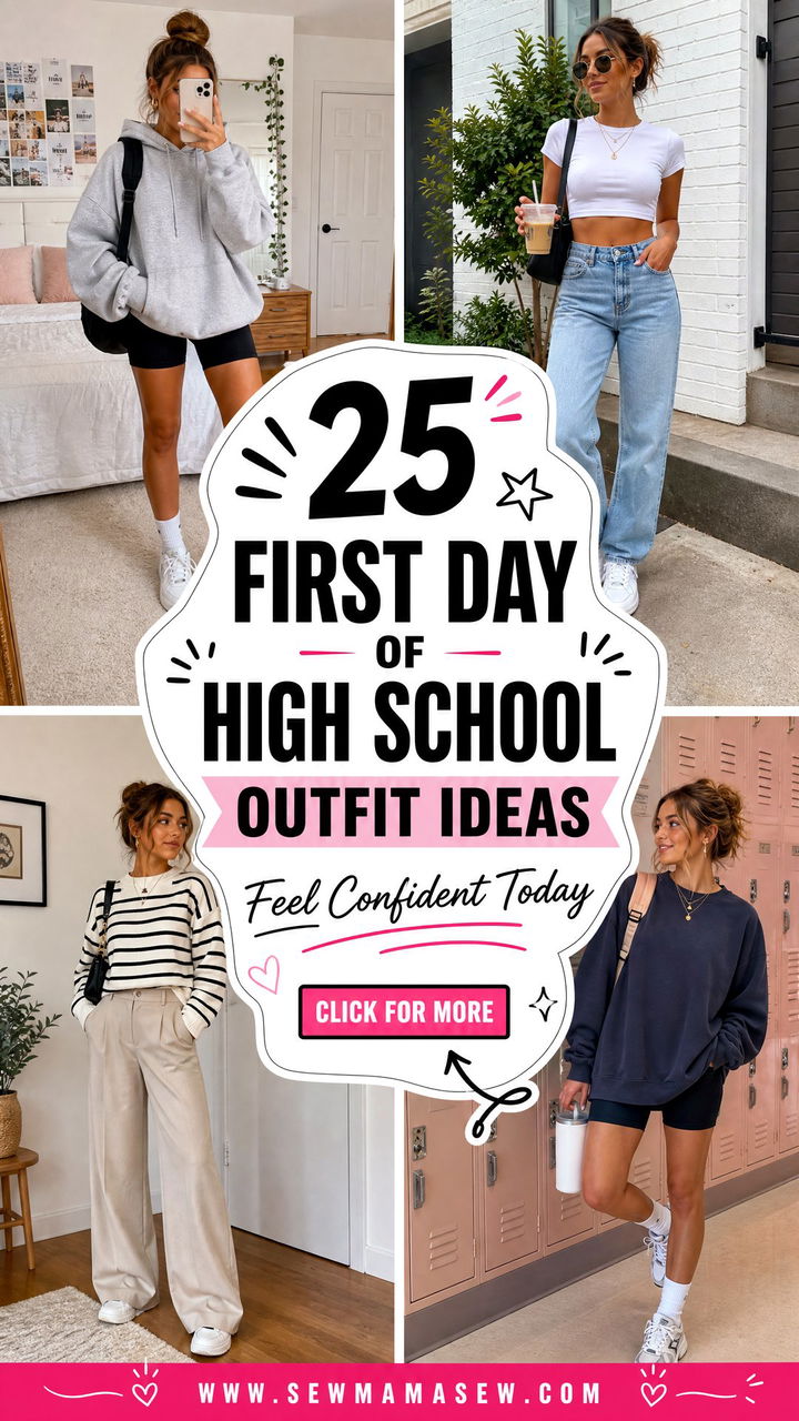25 First Day of High School Outfit Ideas to Feel Confident - 25 First Day of High School Outfit Ideas to Feel Confident