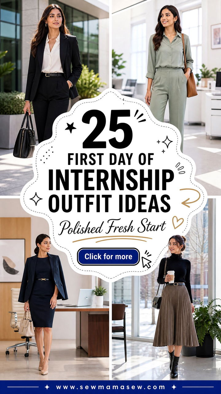 25 First Day of Internship Outfit Ideas for a Polished Start - 25 First Day of Internship Outfit Ideas for a Polished Start