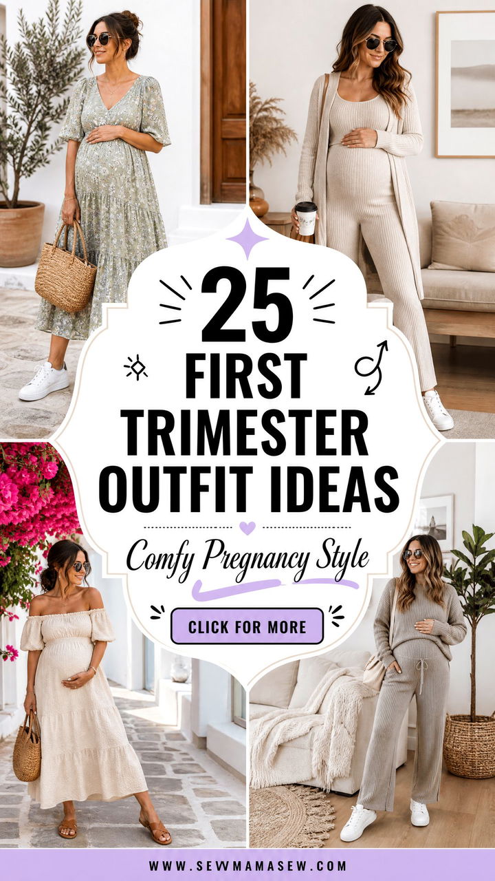 25 First Trimester Outfit Ideas for Comfy Pregnancy Style - 25 First Trimester Outfit Ideas for Comfy Pregnancy Style