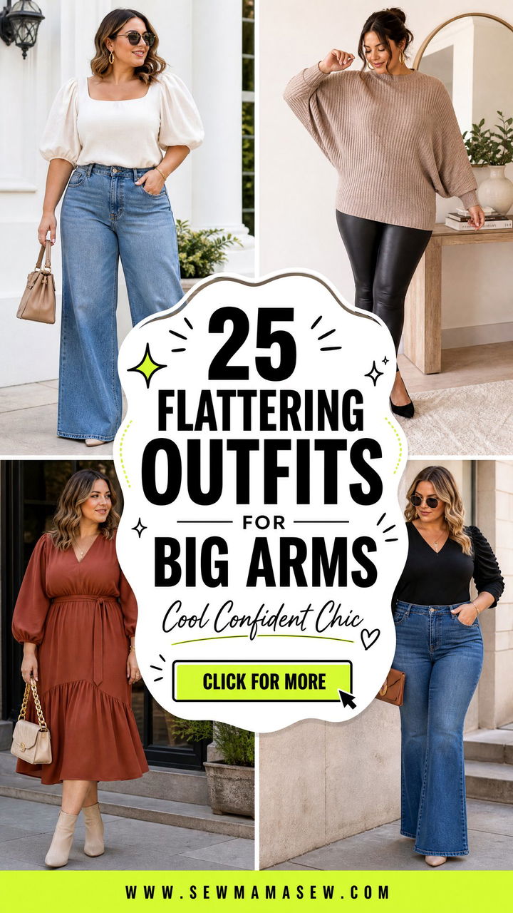 25 Flattering Outfits for Big Arms That Feel Cool and Chic - 25 Flattering Outfits for Big Arms That Feel Cool and Chic