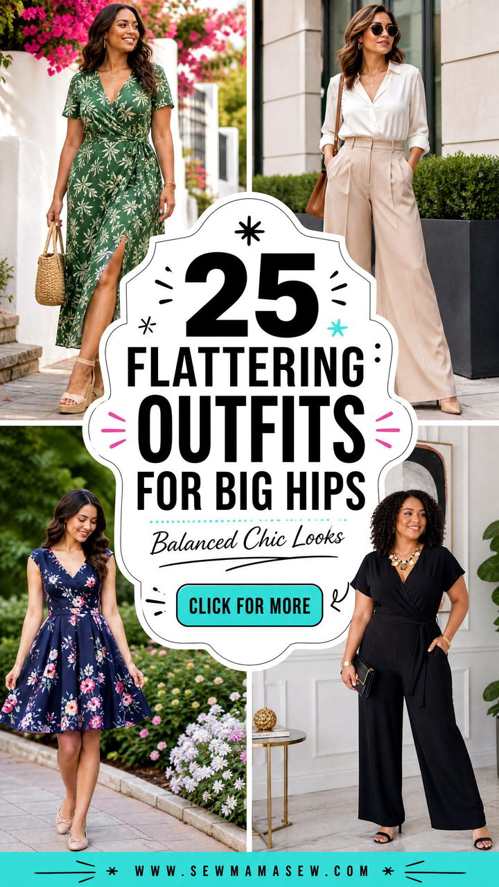 25 Flattering Outfits for Big Hips That Look Balanced and Chic - 25 Flattering Outfits for Big Hips That Look Balanced and Chic