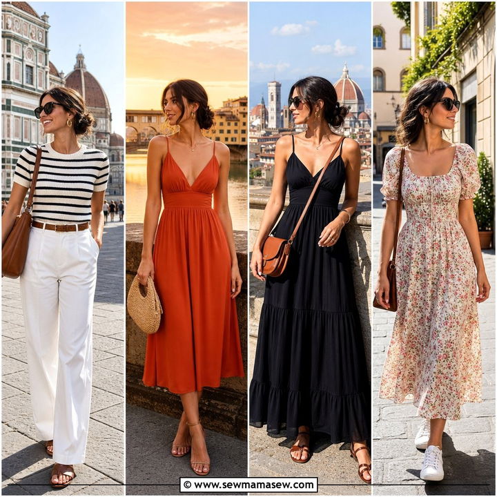 25 Florence Outfit Ideas for Dreamy Italian Travel Style