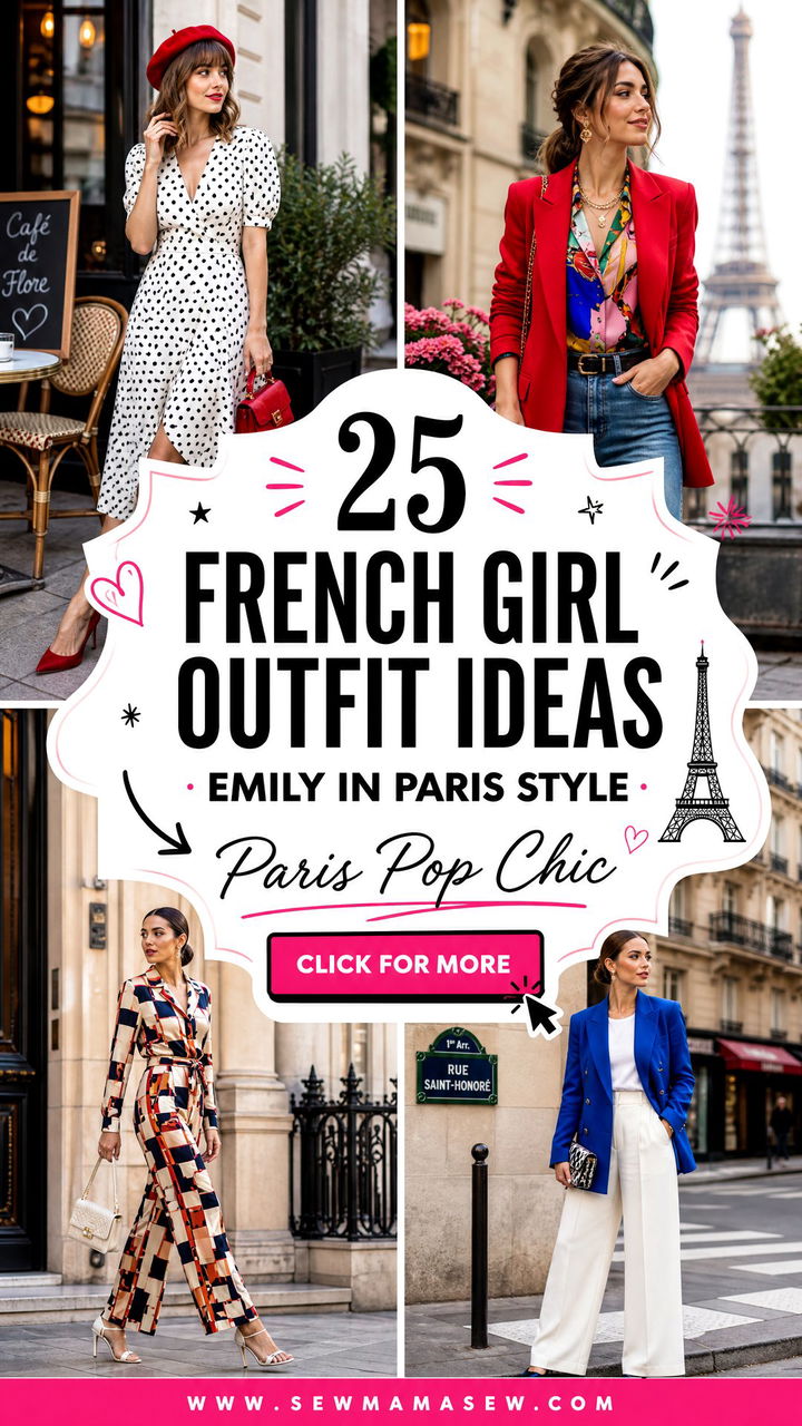 25 French Girl Outfit Ideas Emily in Paris Style Chic Guide - 25 French Girl Outfit Ideas Emily in Paris Style: Chic Guide