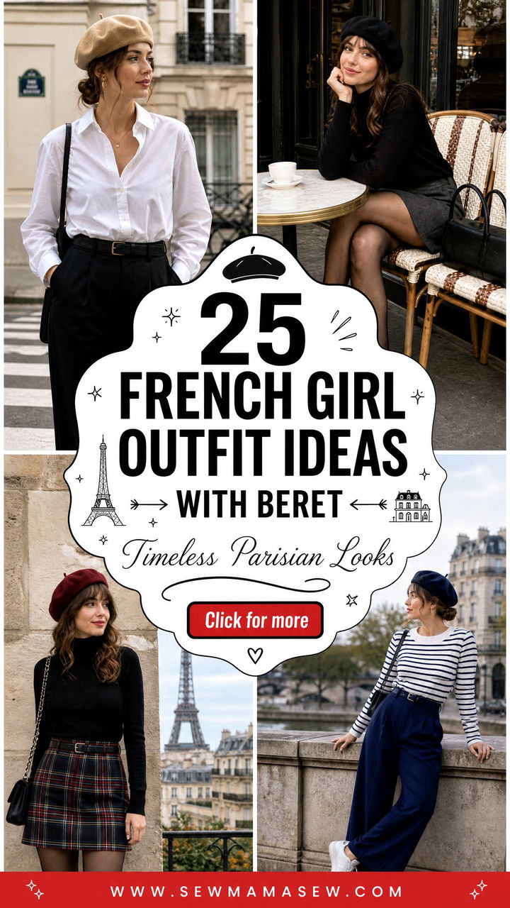 25 French Girl Outfit Ideas With Beret Timeless Parisian Looks - 25 French Girl Outfit Ideas With Beret: Timeless Parisian Looks