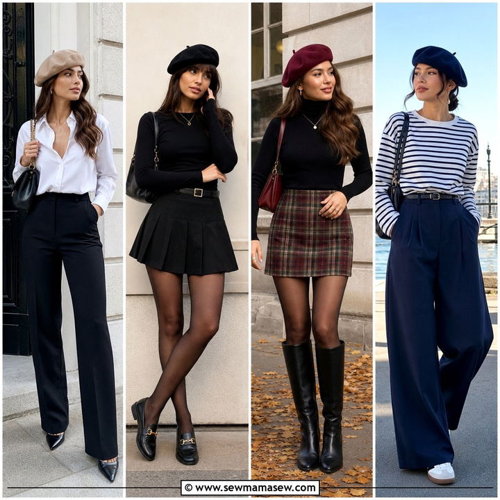 25 French Girl Outfit Ideas With Beret: Timeless Parisian Looks