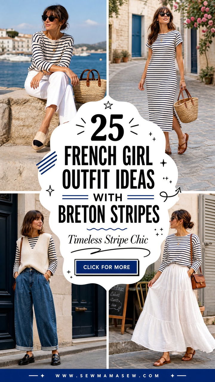 25 French Girl Outfit Ideas With Breton Stripes Timeless Chic - 25 French Girl Outfit Ideas With Breton Stripes: Timeless Chic