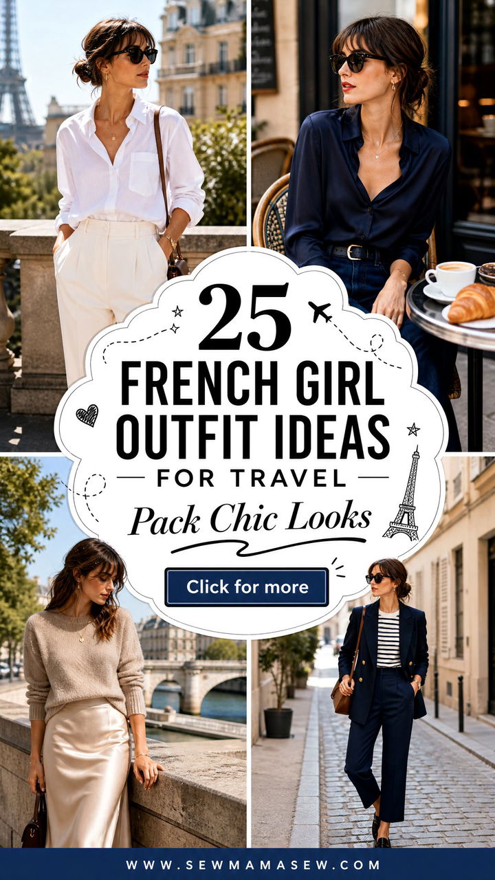 25 French Girl Outfit Ideas for Travel Pack Chic Looks - 25 French Girl Outfit Ideas for Travel: Pack Chic Looks
