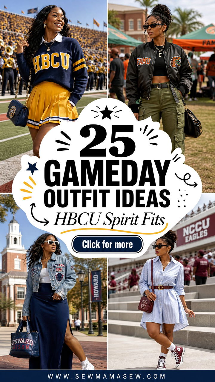 25 Gameday Outfit Ideas HBCU Students Can Rock This Fall - 25 Gameday Outfit Ideas HBCU Students Can Rock This Fall