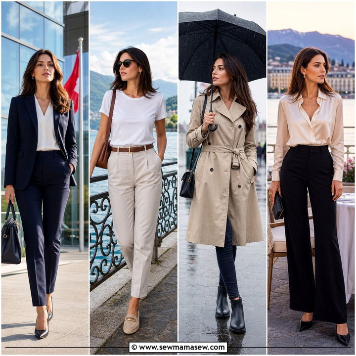 25 Geneva Outfit Ideas for Elegant City Travel Looks