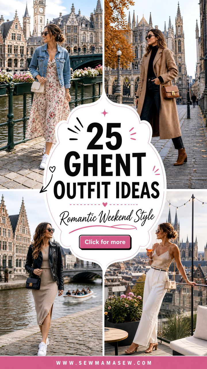 25 Ghent Outfit Ideas for Romantic Weekend Style - 25 Ghent Outfit Ideas for Romantic Weekend Style