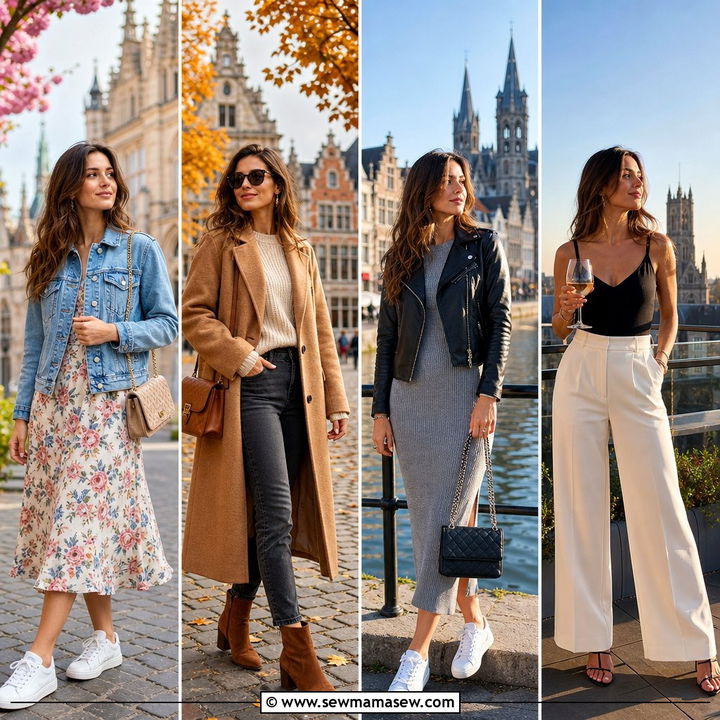 25 Ghent Outfit Ideas for Romantic Weekend Style