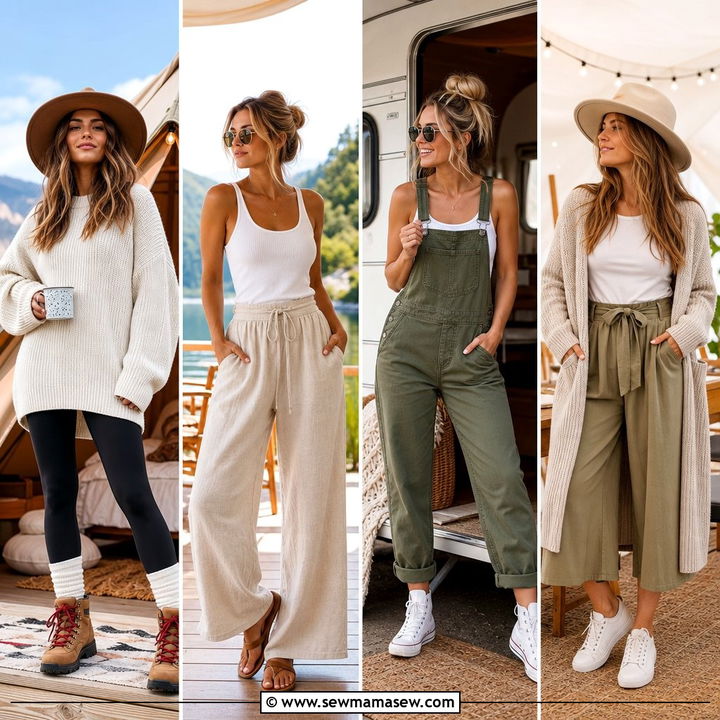 25 Glamping Outfit Ideas for Cozy-Chic Outdoor Escapes