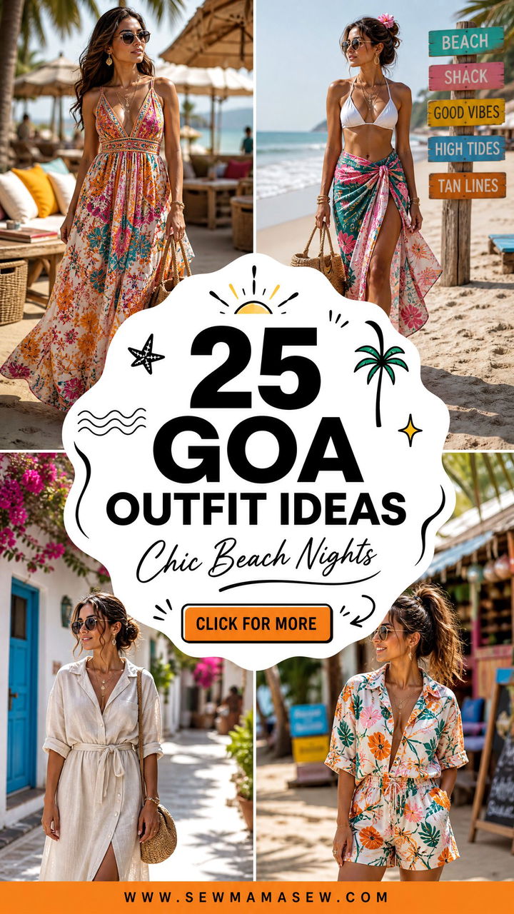 25 Goa Outfit Ideas for Chic Beach Days and Sunset Nights - 25 Goa Outfit Ideas for Chic Beach Days and Sunset Nights