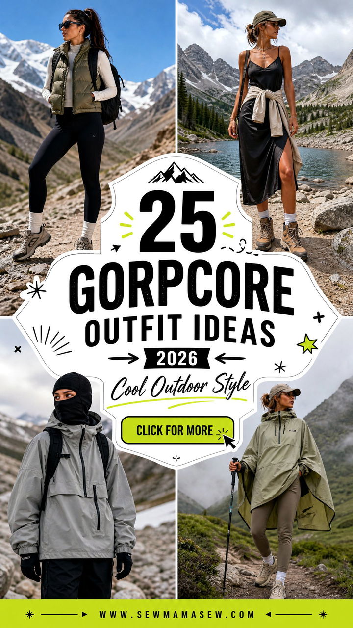 25 Gorpcore Outfit Ideas 2026 for Cool Outdoor Style - 25 Gorpcore Outfit Ideas 2026 for Cool Outdoor Style