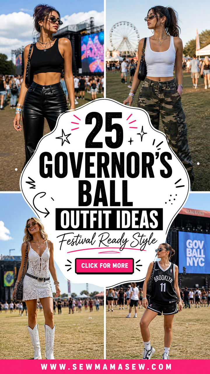 25 Governors Ball Outfit Ideas for Festival-Ready Style - 25 Governor's Ball Outfit Ideas for Festival-Ready Style