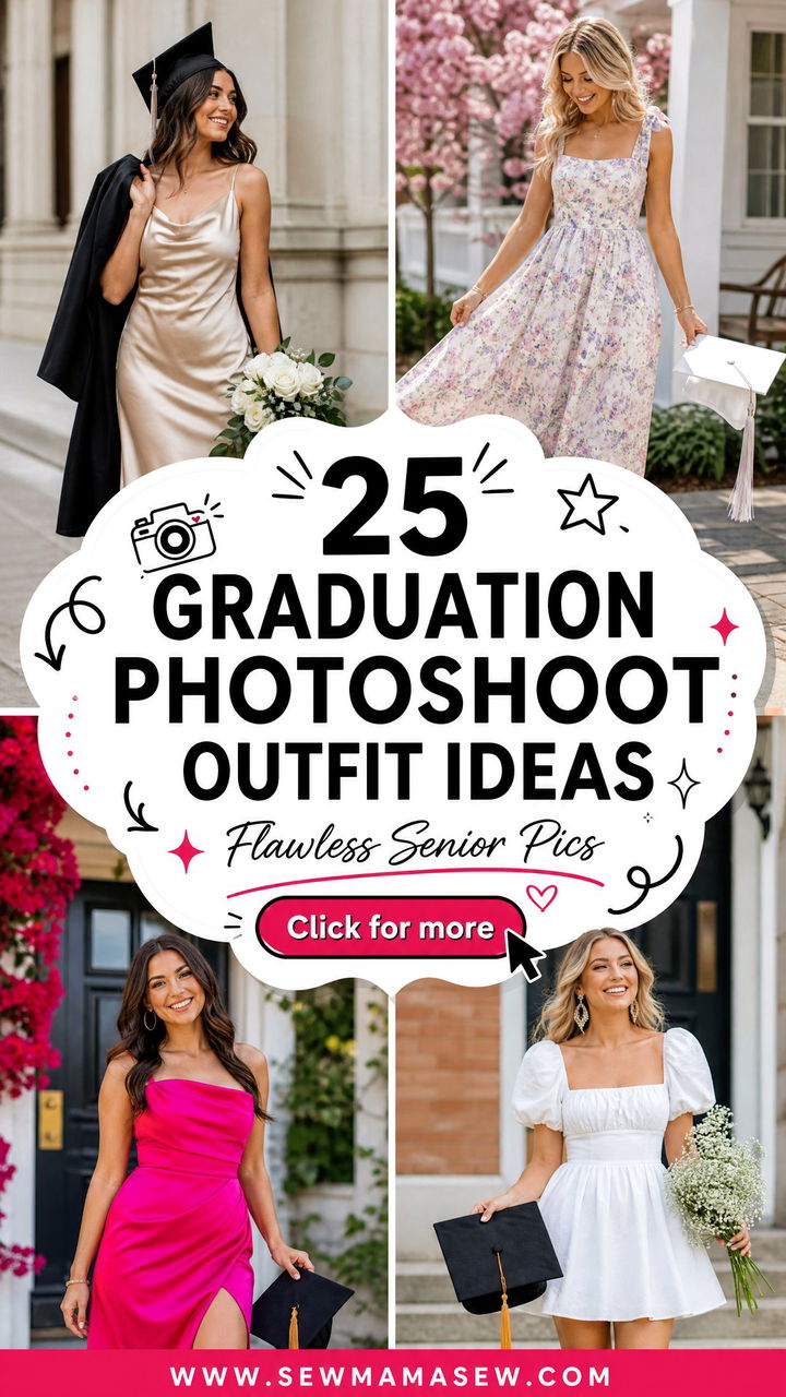 25 Graduation Photoshoot Outfit Ideas for Flawless Pics - 25 Graduation Photoshoot Outfit Ideas for Flawless Pics