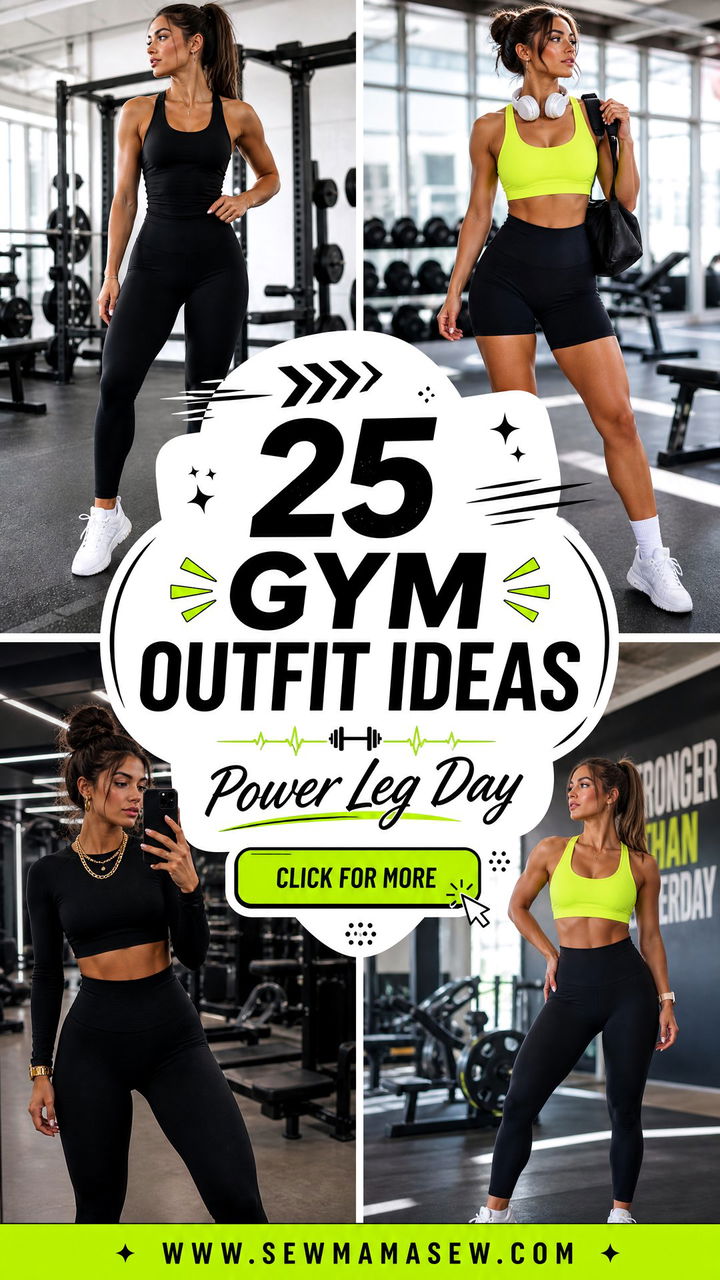 25 Gym Outfit Ideas Leg Day Looks For Strong Sessions - 25 Gym Outfit Ideas Leg Day Looks For Strong Sessions