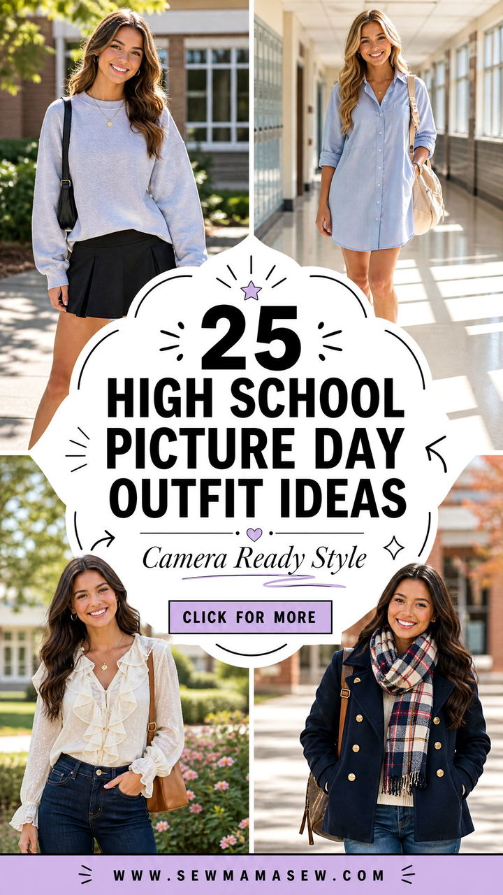 25 High School Picture Day Outfit Ideas for Camera-Ready Style - 25 High School Picture Day Outfit Ideas for Camera-Ready Style