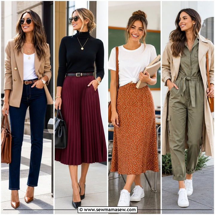 25 High School Teacher Outfit Ideas for Polished Class Style