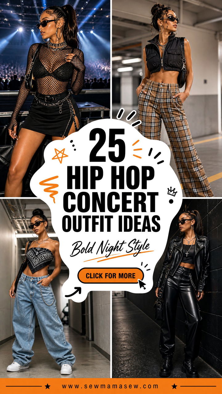 25 Hip Hop Concert Outfit Ideas for Bold Night-Out Style - 25 Hip Hop Concert Outfit Ideas for Bold Night-Out Style
