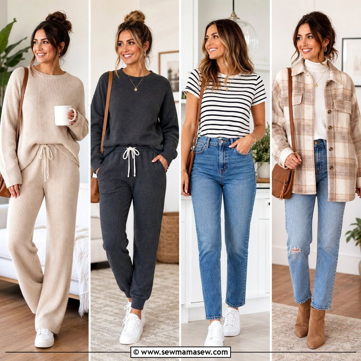 25 Homeschool Mom Outfit Ideas for Comfy, Put-Together Days