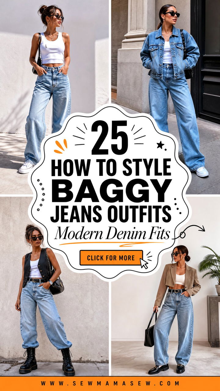 25 How to Style Baggy Jeans Outfits That Look Modern - 25 How to Style Baggy Jeans Outfits That Look Modern