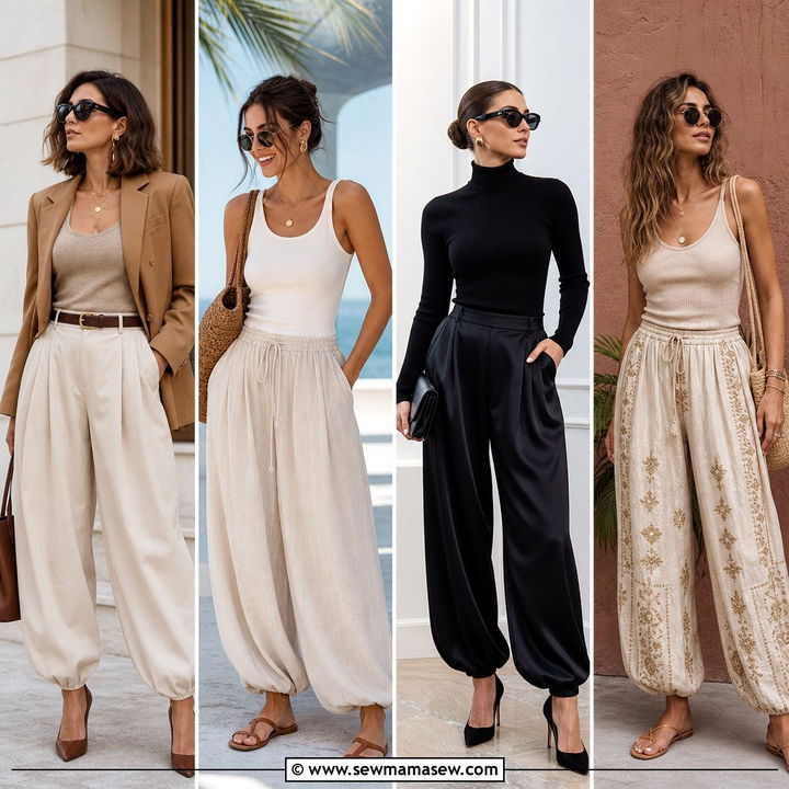 25 How to Style Balloon Pants Outfits for Trendy Days