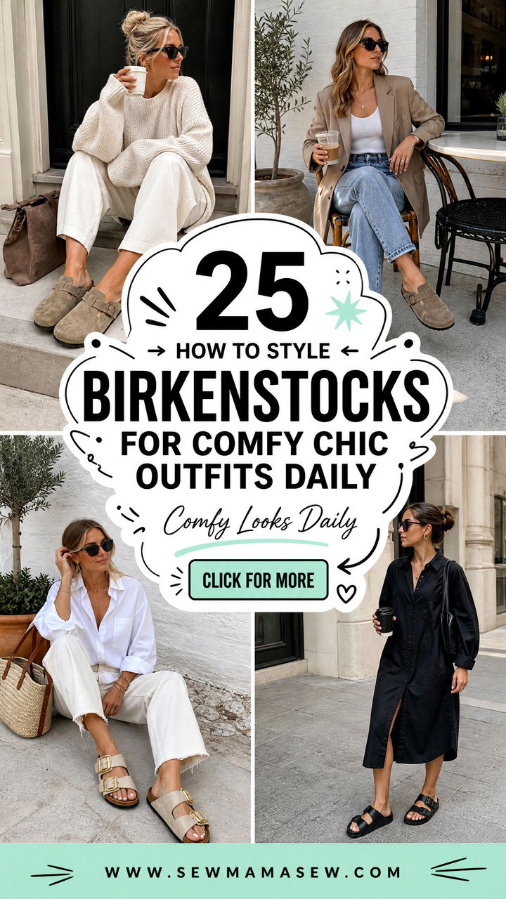 25 How to Style Birkenstocks for Comfy Chic Outfits Daily - 25 How to Style Birkenstocks for Comfy Chic Outfits Daily