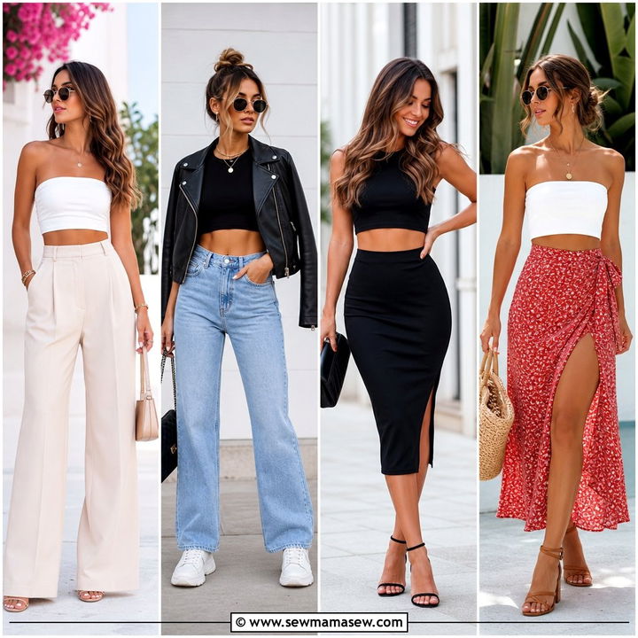 25 How to Style Crop Top Outfits for Chic Confident Looks