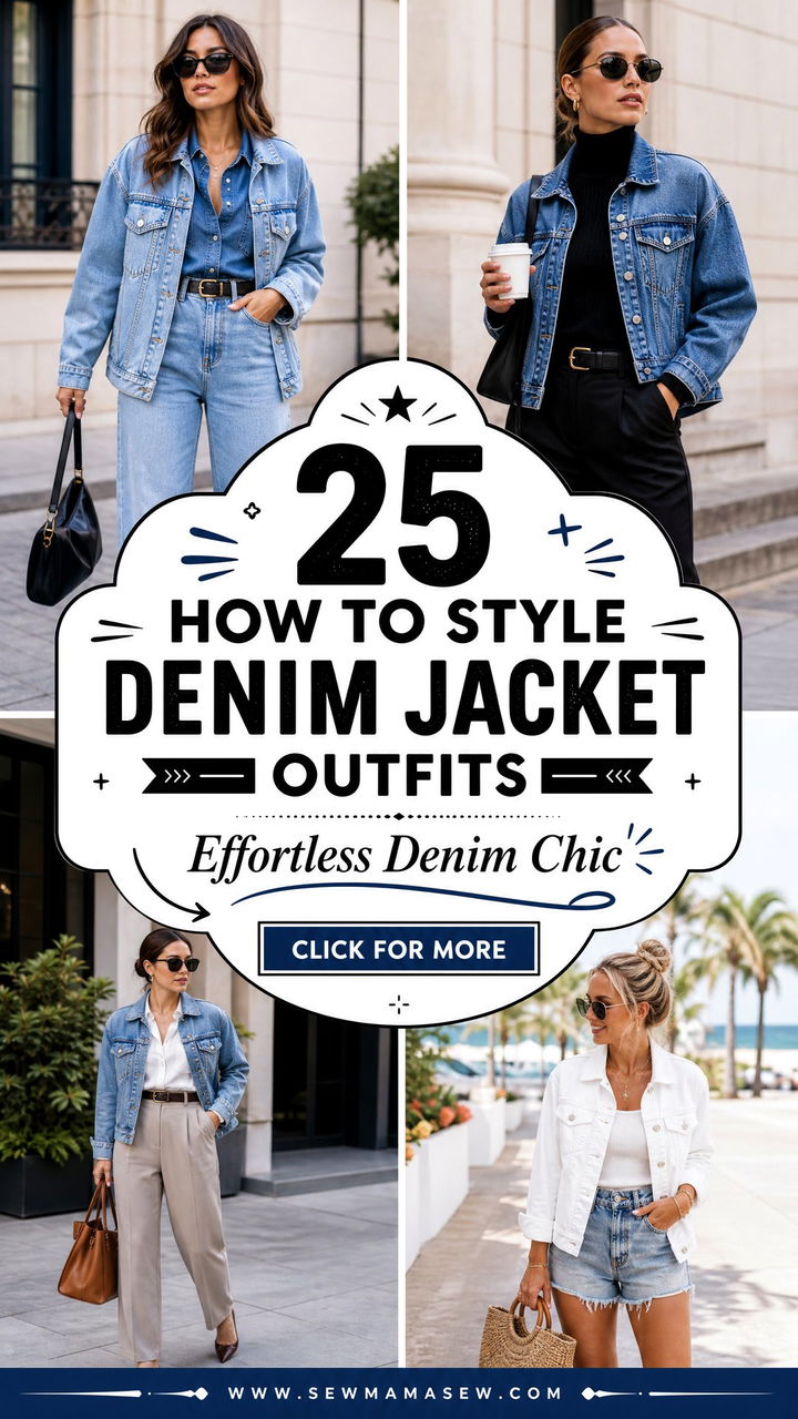 25 How to Style Denim Jacket Outfits for Effortless Chic - 25 How to Style Denim Jacket Outfits for Effortless Chic