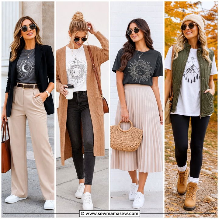 25 How to Style Graphic Tee Outfits for Cool Everyday Looks