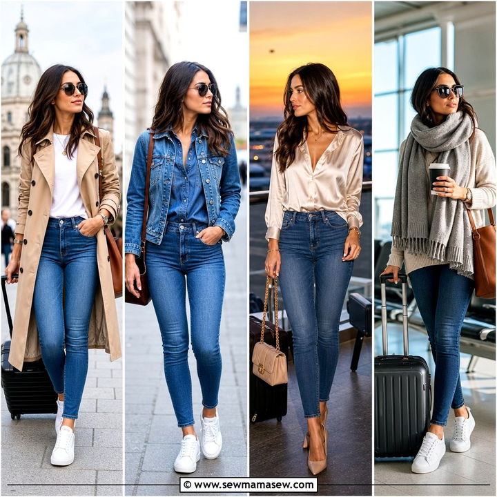 25 How to Style Skinny Jeans for Travel in Comfort