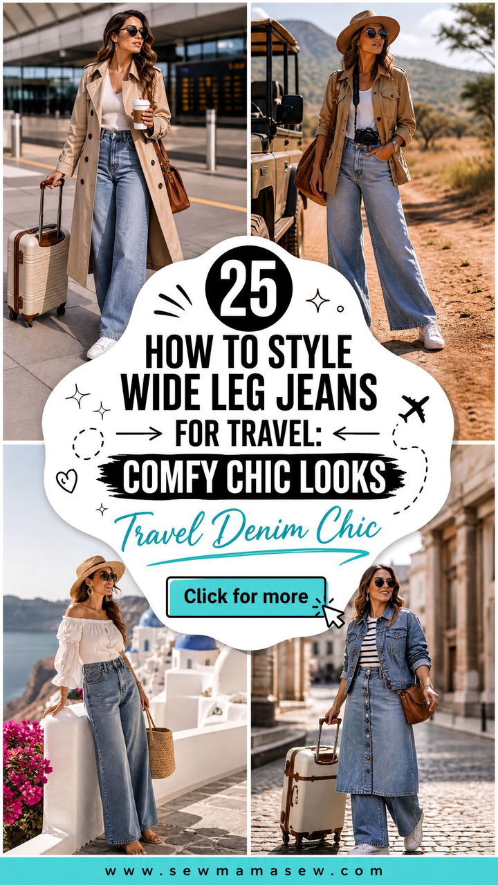 25 How to Style Wide Leg Jeans for Travel Comfy Chic Looks - 25 How to Style Wide Leg Jeans for Travel: Comfy Chic Looks