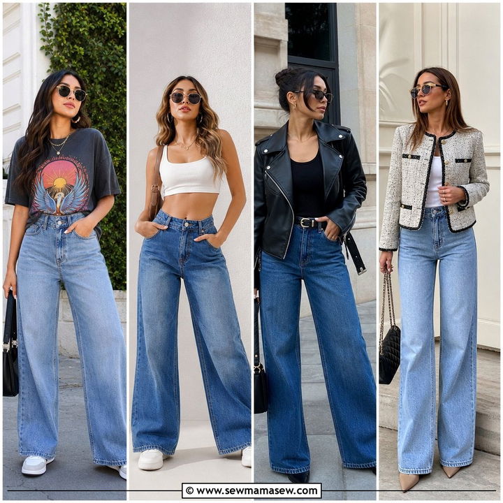 25 How to Style Wide Leg Jeans in Spring: Fresh Looks