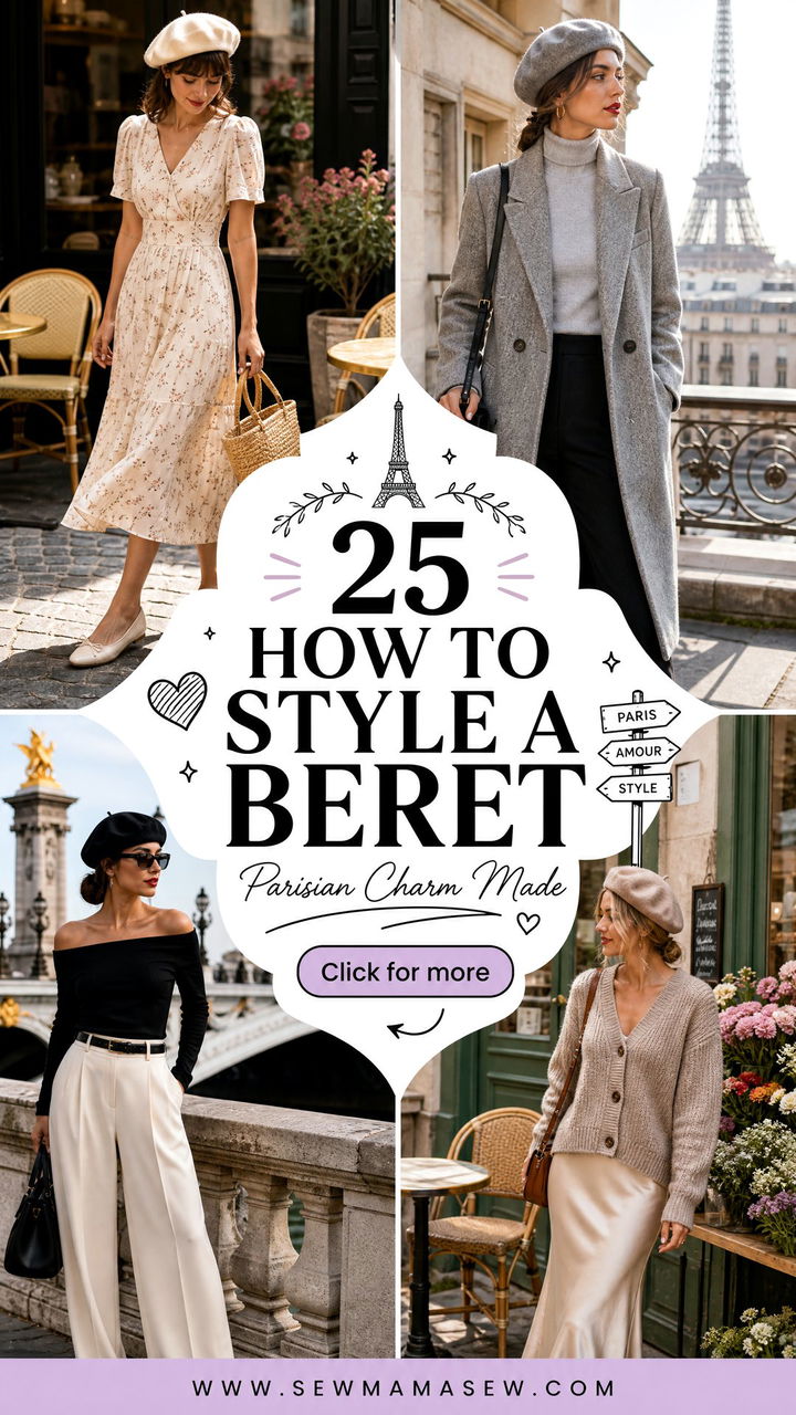 25 How to Style a Beret for Effortless Parisian Charm - 25 How to Style a Beret for Effortless Parisian Charm