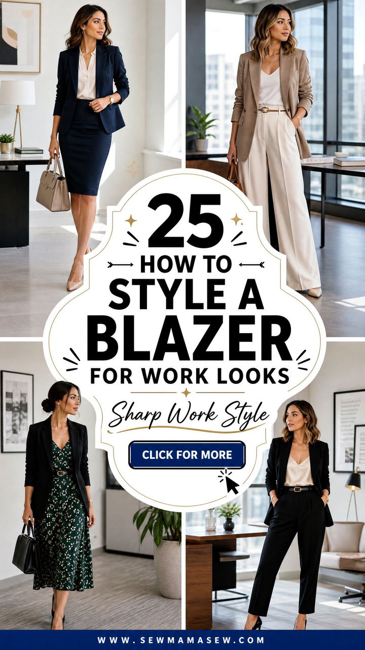 25 How to Style a Blazer for Work Looks That Feel Sharp - 25 How to Style a Blazer for Work Looks That Feel Sharp