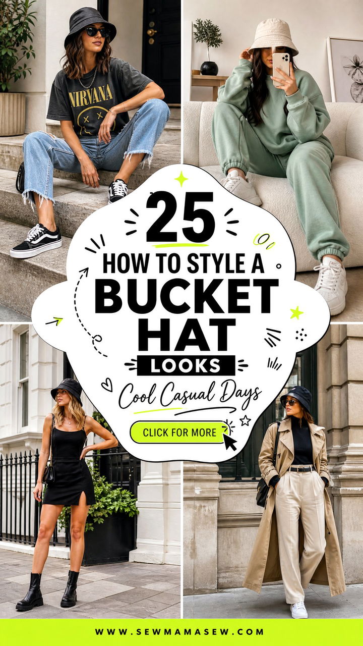 25 How to Style a Bucket Hat Looks for Cool Casual Days - 25 How to Style a Bucket Hat Looks for Cool Casual Days