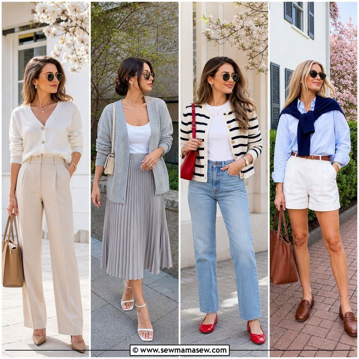25 How to Style a Cardigan in Spring for Fresh Layers