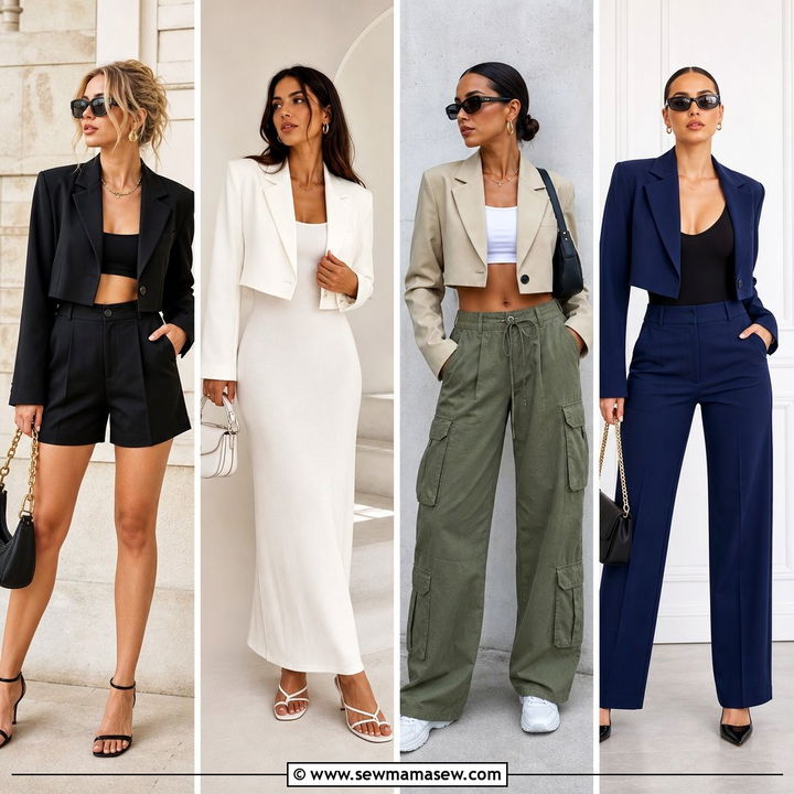 25 How to Style a Cropped Blazer for Modern Workwear
