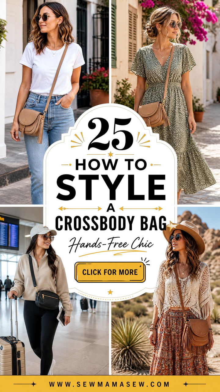 25 How to Style a Crossbody Bag for Hands-Free Chic - 25 How to Style a Crossbody Bag for Hands-Free Chic