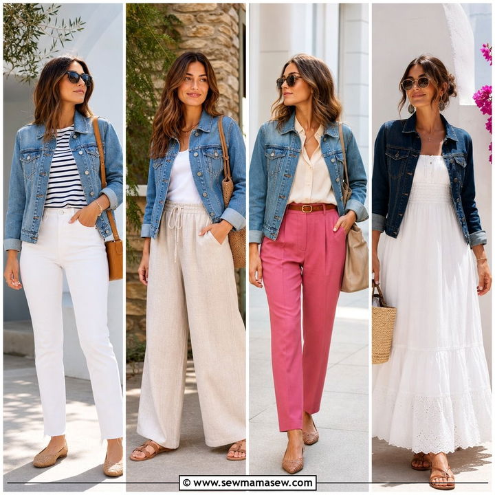 25 How to Style a Denim Jacket Over 60 With Confidence