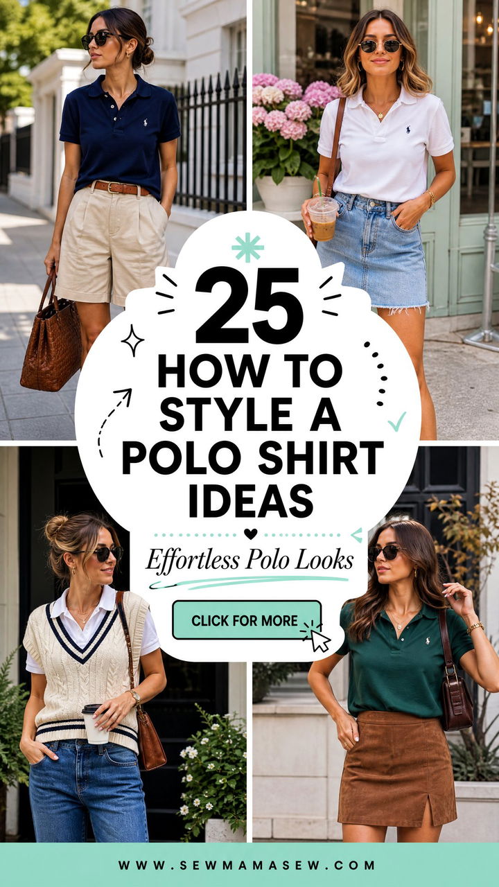 25 How to Style a Polo Shirt Ideas for Effortless Looks - 25 How to Style a Polo Shirt Ideas for Effortless Looks