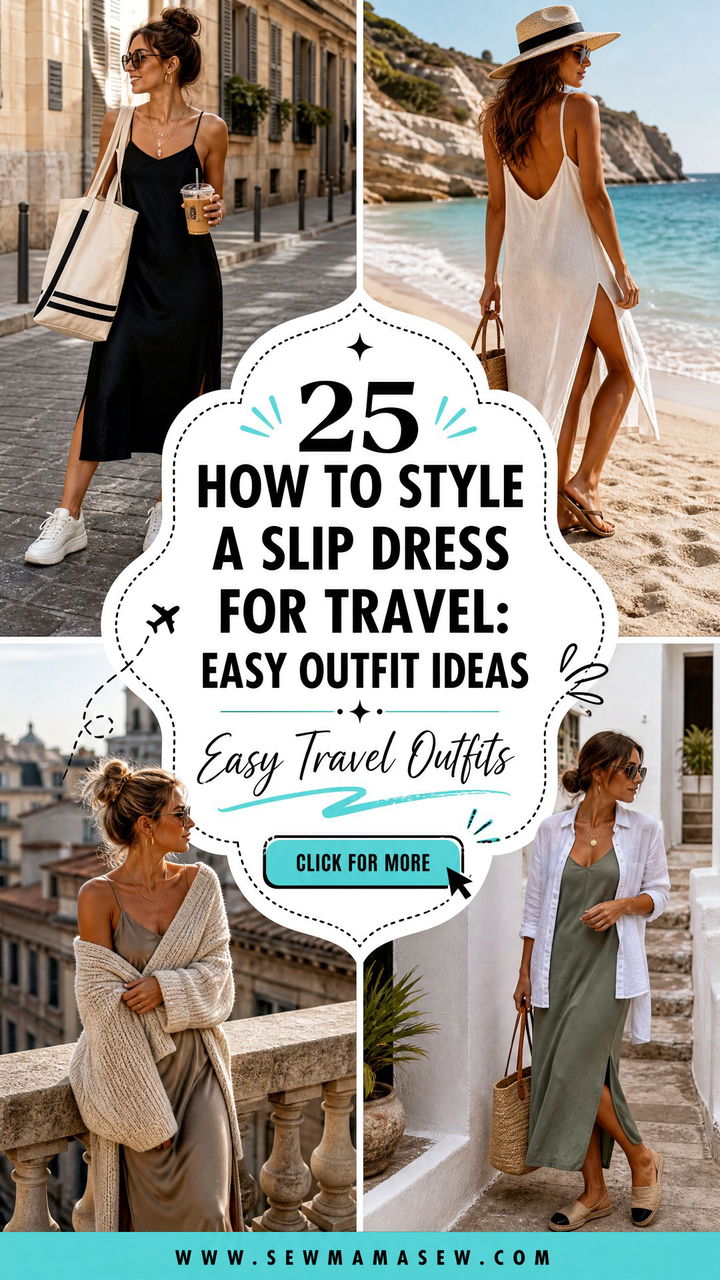 25 How to Style a Slip Dress for Travel Easy Outfit Ideas - 25 How to Style a Slip Dress for Travel: Easy Outfit Ideas