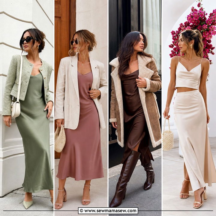 25 How to Style a Slip Dress for a Wedding Guest Ideas