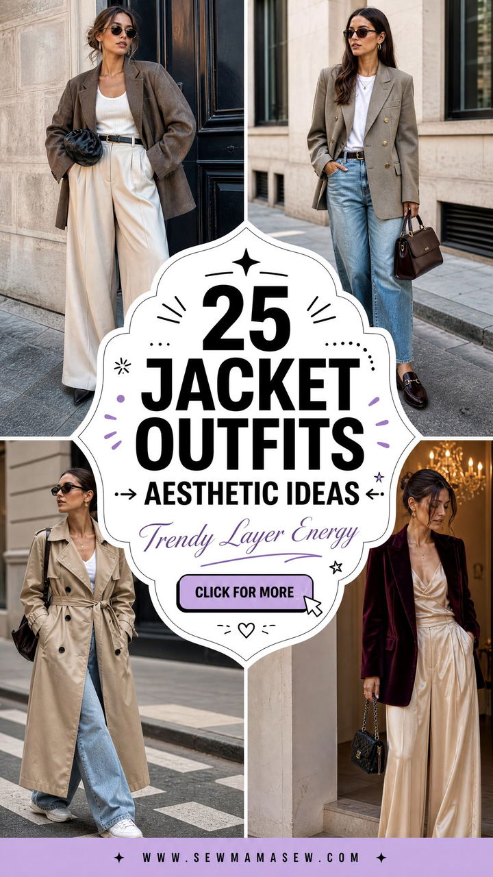 25 Jacket Outfits Aesthetic Ideas for Trendy Layers - 25 Jacket Outfits Aesthetic Ideas for Trendy Layers