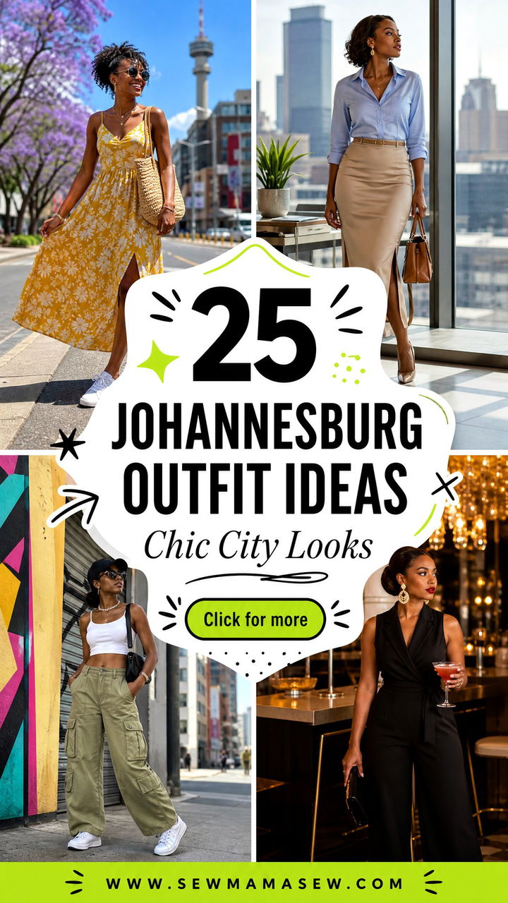 25 Johannesburg Outfit Ideas for Chic City Travel Looks - 25 Johannesburg Outfit Ideas for Chic City Travel Looks
