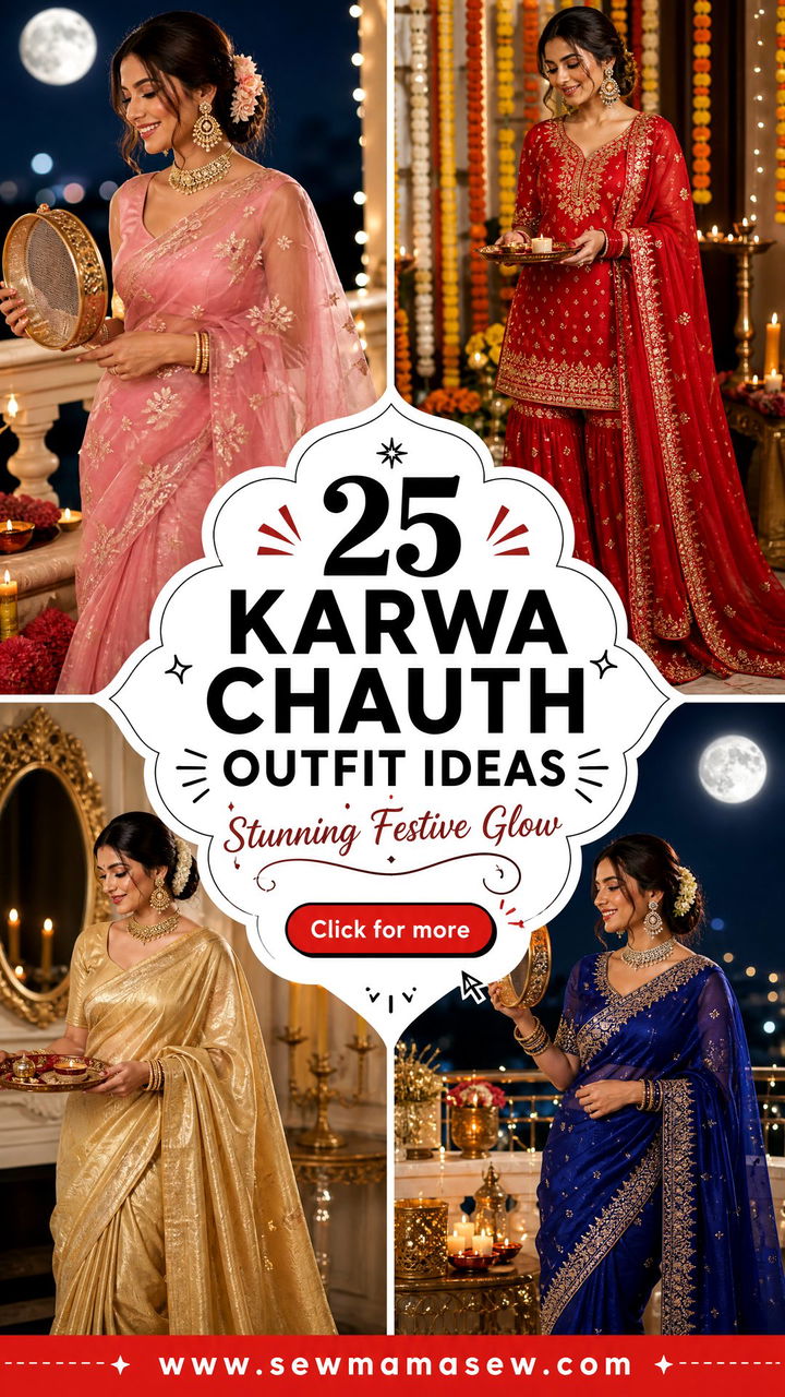 25 Karwa Chauth Outfit Ideas for a Stunning Festive Look - 25 Karwa Chauth Outfit Ideas for a Stunning Festive Look